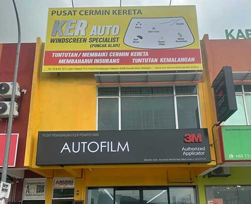 KER AUTO WINDSCREEN SPECIALIST(PUNCAK ALAM)